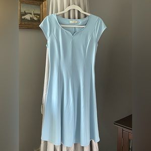 Bebonnie Mid-calf Length Short Sleeve A-line Semi-formal Homecoming Dress